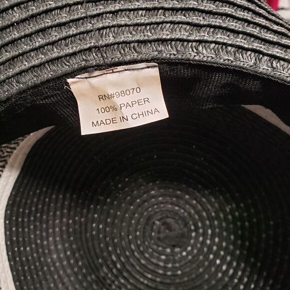 Floppy Paper Sun Hat - Picture 9 of 9